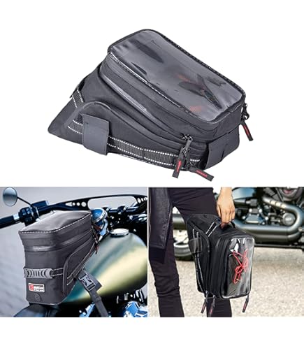Amazon.com: Tusk Off-Road Tusk Olympus Tank Bag Small Black/Tan